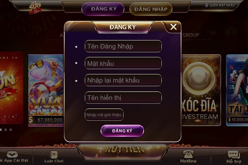 Tạo tài khoản siêu nhanh nhận ngay ưu đãi cực lớn từ cổng game